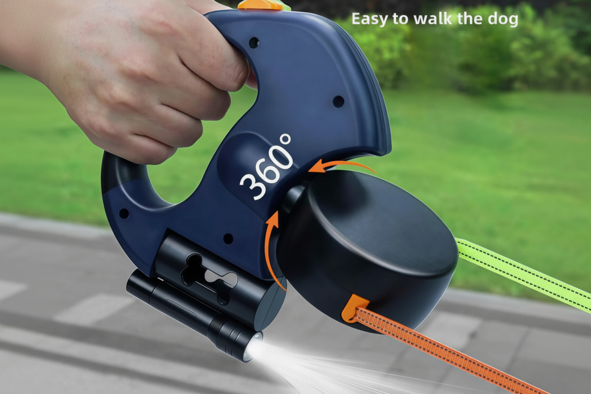 Enhanced Retractable Dog Leash